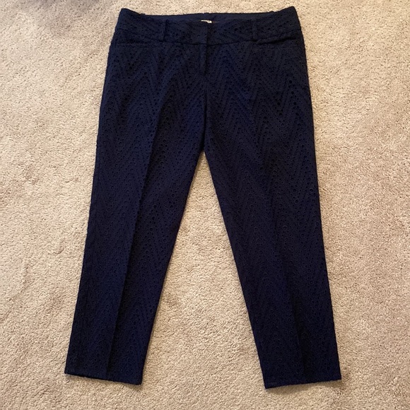 The Limited Navy Blue Capri Pants - Picture 2 of 4
